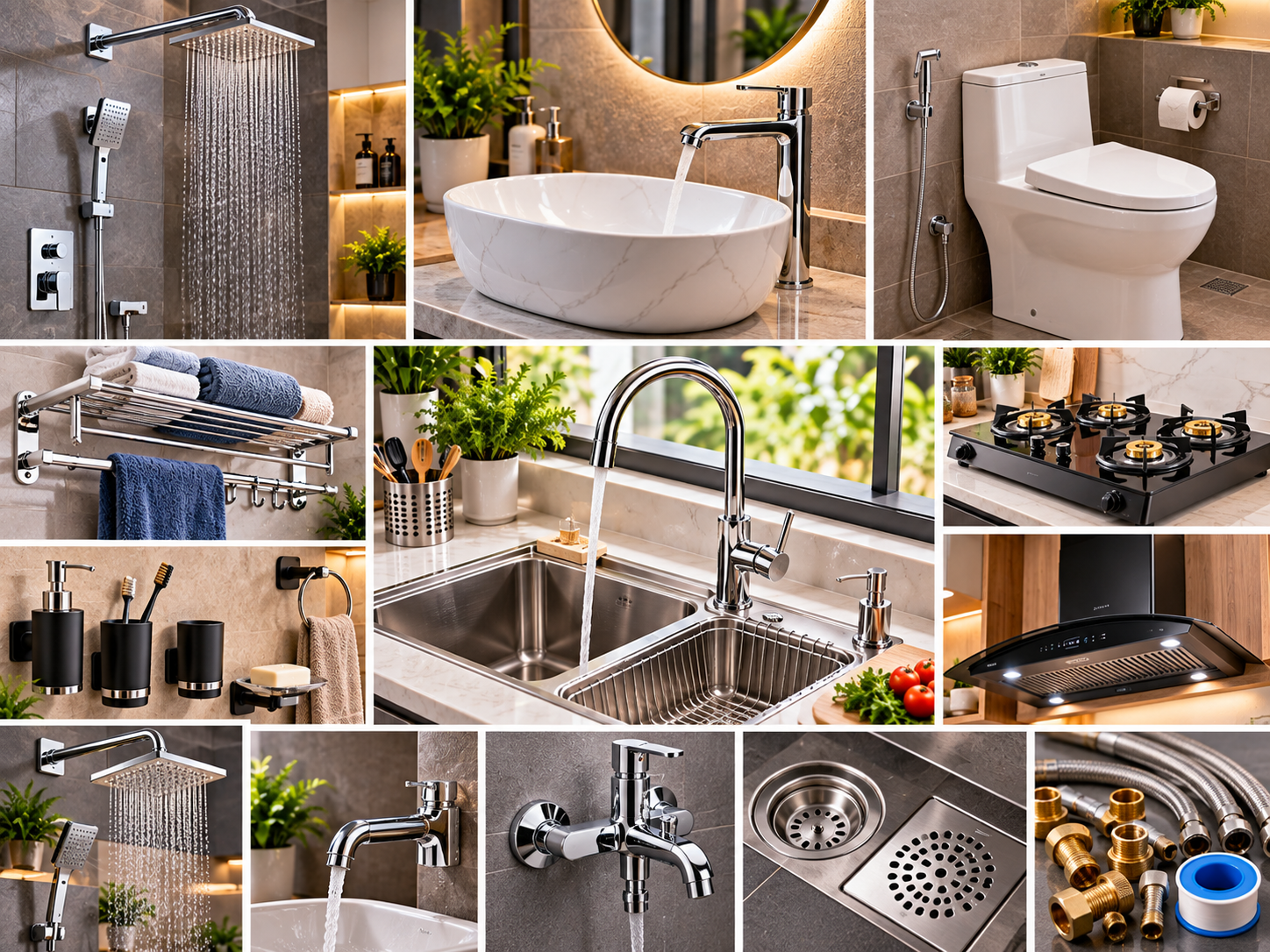 Best Bath & Kitchen Fittings in India – Complete Buying Guide for Modern Homes