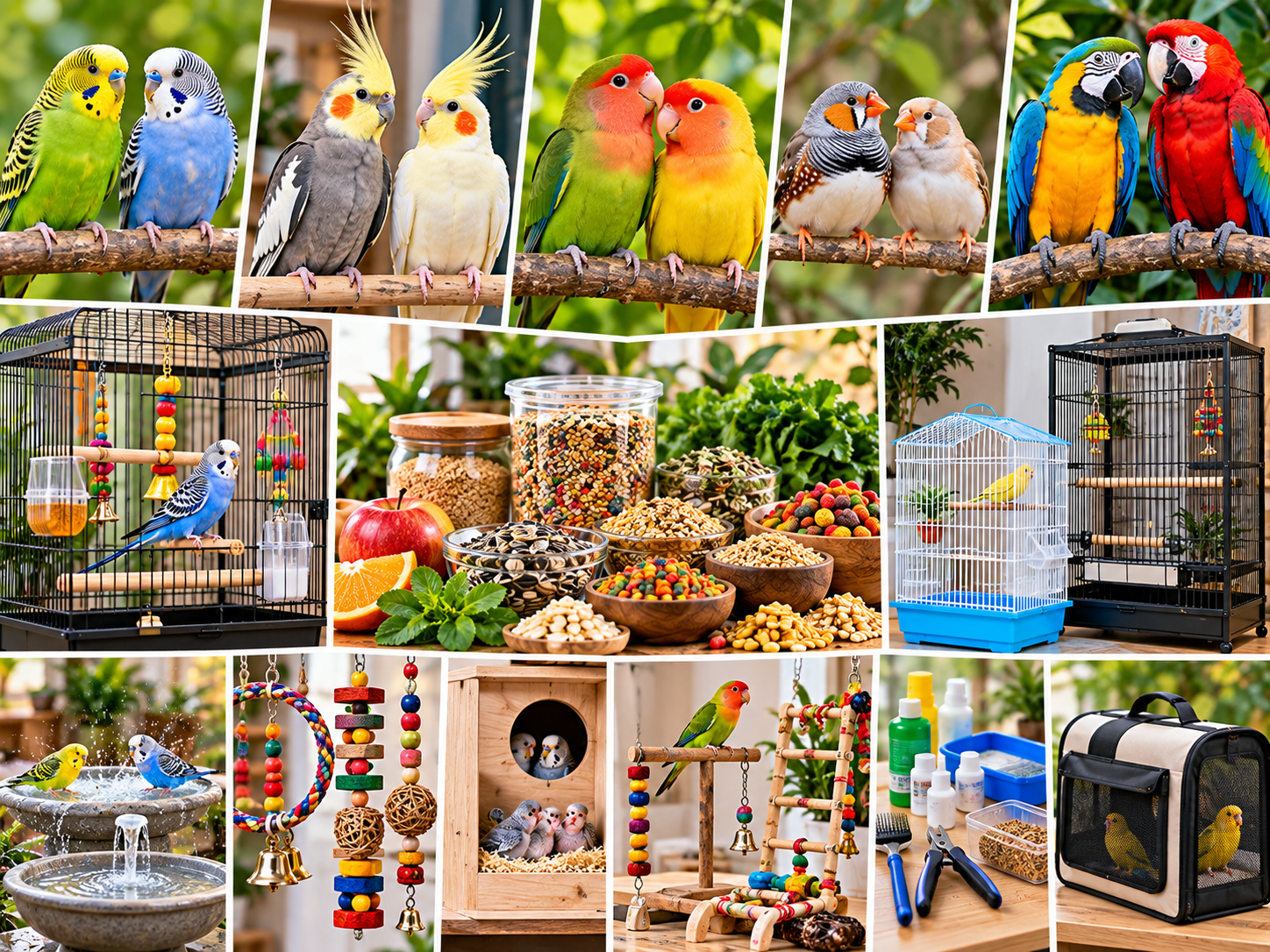 Birds in India – Complete Bird Care, Food, Cage & Accessories Buying Guide
