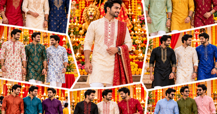 Best Men’s Kurtas for Durga Puja 2026 – Traditional Festive Wear