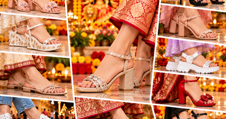 Best Sandals and Heels for Durga Puja Pandal Hopping – Complete Footwear Buying Guide 2026