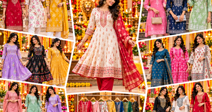 Best Kurtis for Durga Puja 2026 – Stylish Ethnic Wear for Women