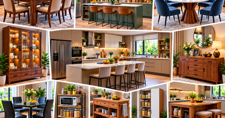 Dining & Kitchen Furniture in India – Complete Dining & Kitchen Furniture Buying Guide