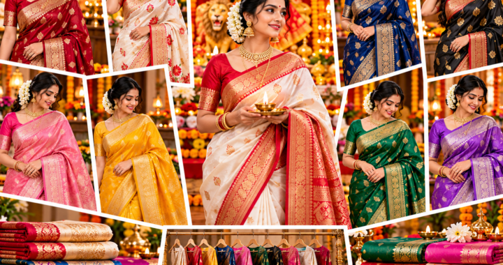 Best Sarees for Durga Puja 2026 – Top Festive Saree Buying Guide