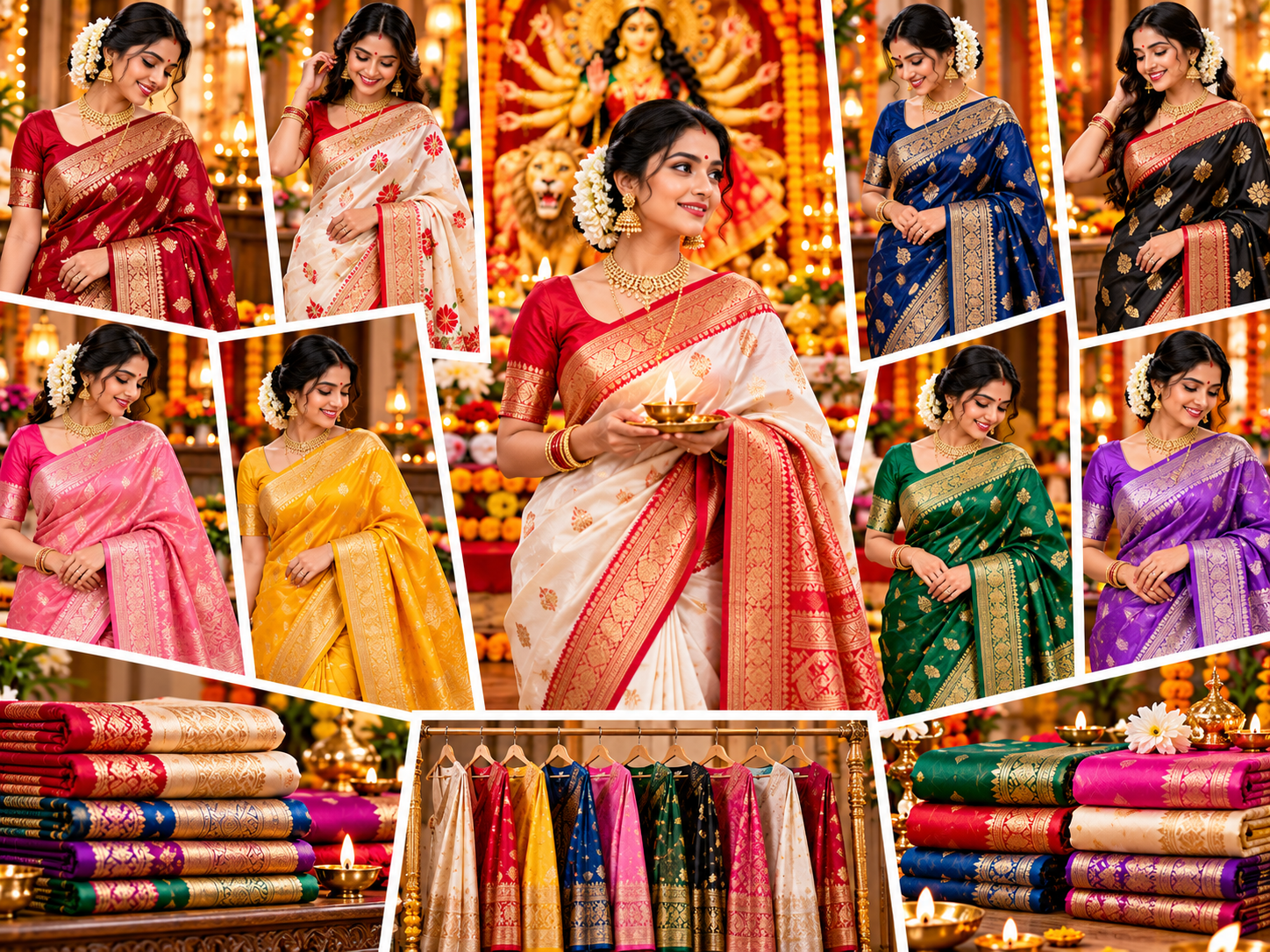 Best Sarees for Durga Puja 2026 – Top Festive Saree Buying Guide 1 Best Sarees for Durga Puja 2026 – Top Festive Saree Buying Guide