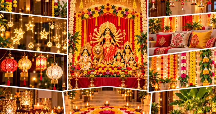 Best Durga Puja Home Decoration Items 2026 – Lights, Torans & Decorative Accessories