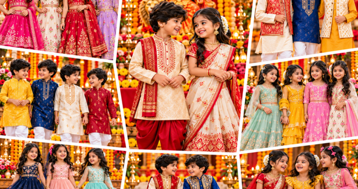 Best Kids’ Ethnic Wear for Durga Puja – Festive Clothing Buying Guide 2026