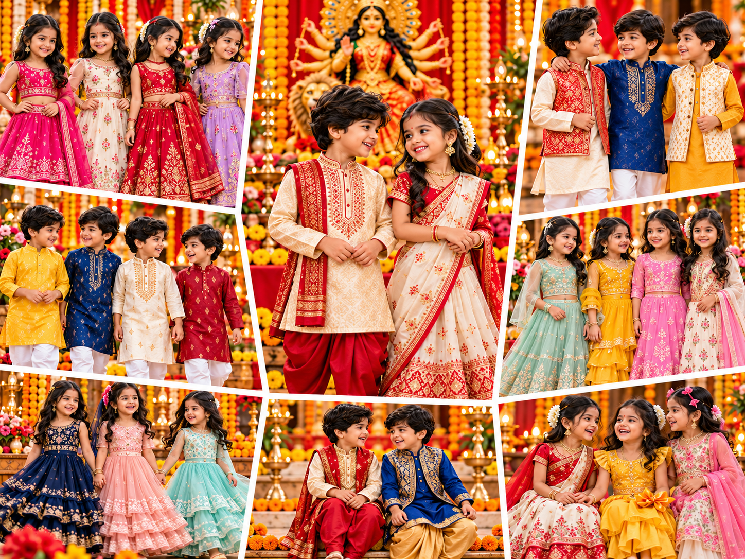 Best Kids' Ethnic Wear for Durga Puja – Festive Clothing Buying Guide 2026 1 Best Kids' Ethnic Wear for Durga Puja – Festive Clothing Buying Guide 2026